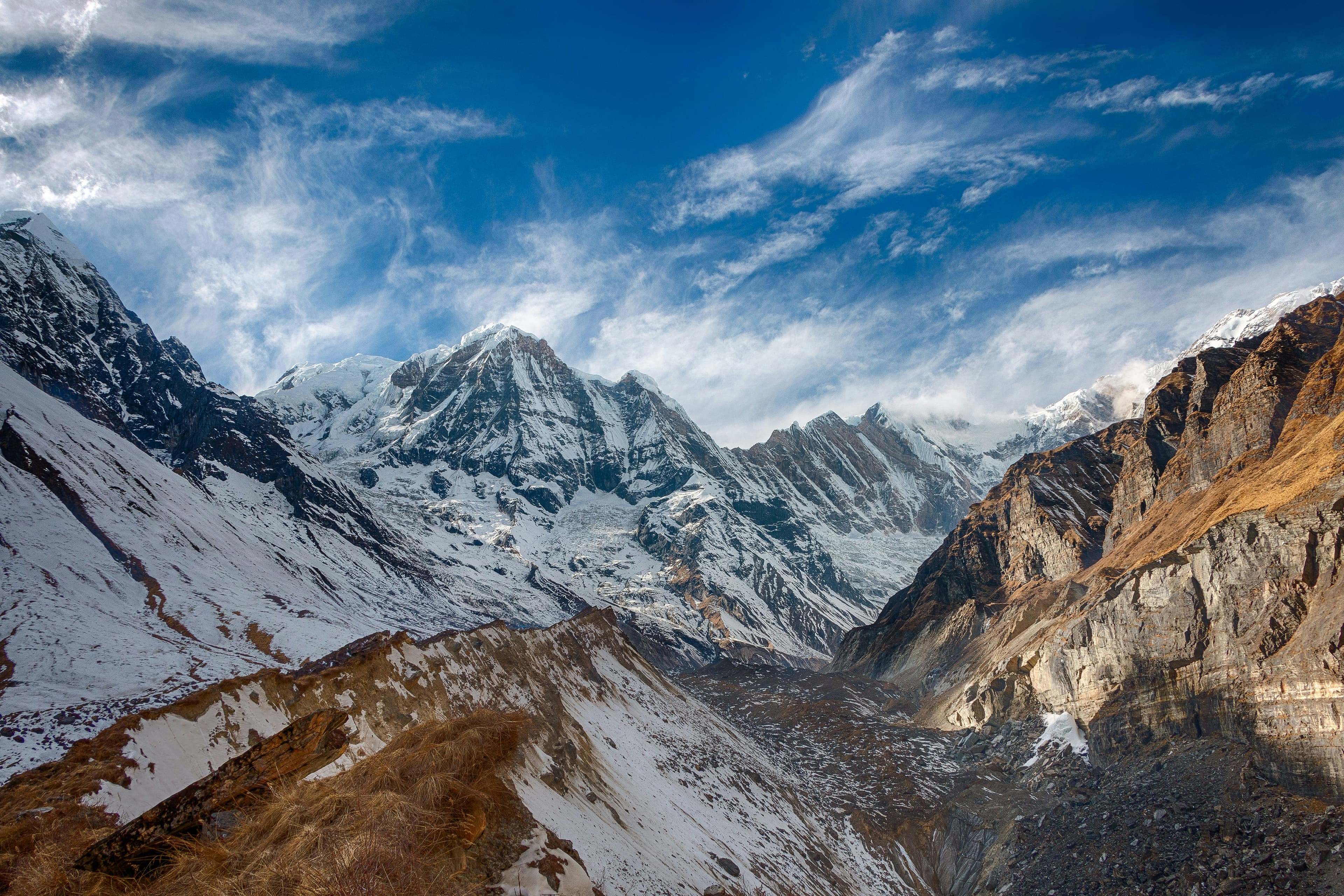 Nepal trekking landscape