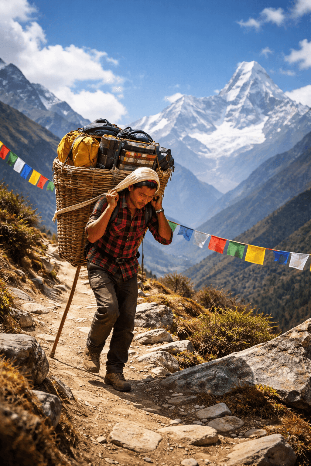 Porter for Carrying Luggage